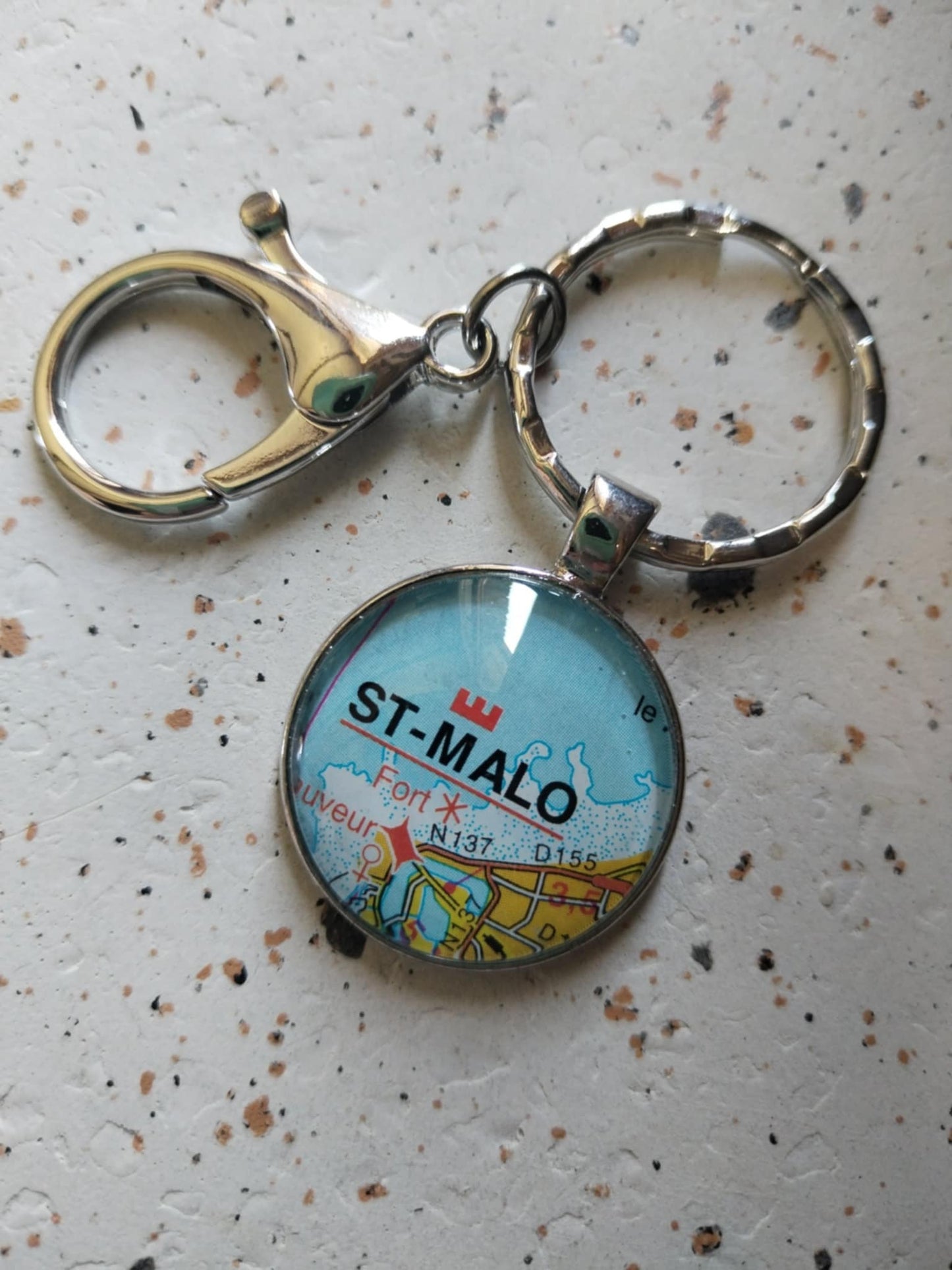orte-clé – Un fragment de voyage à emporter | Bijou recyclé -ST Malo