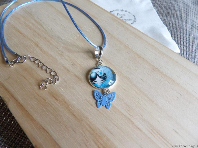 Collier enfant - bleu