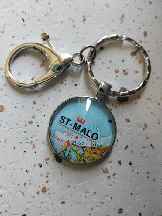 orte-clé – Un fragment de voyage à emporter | Bijou recyclé -ST Malo