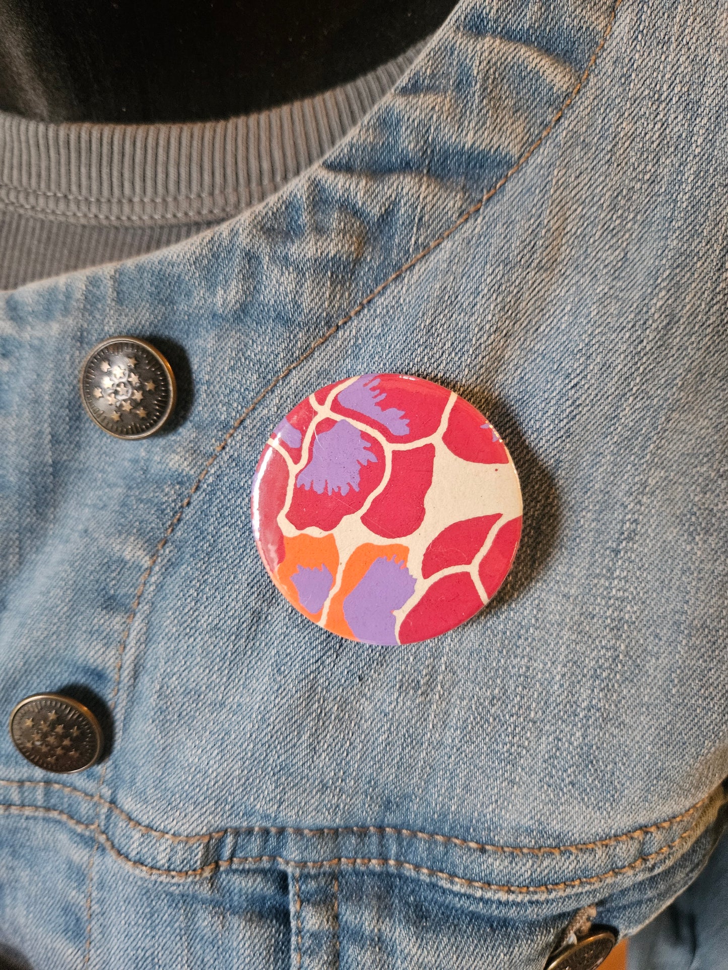 Badge japonais 44 mm – Papier lokta  |