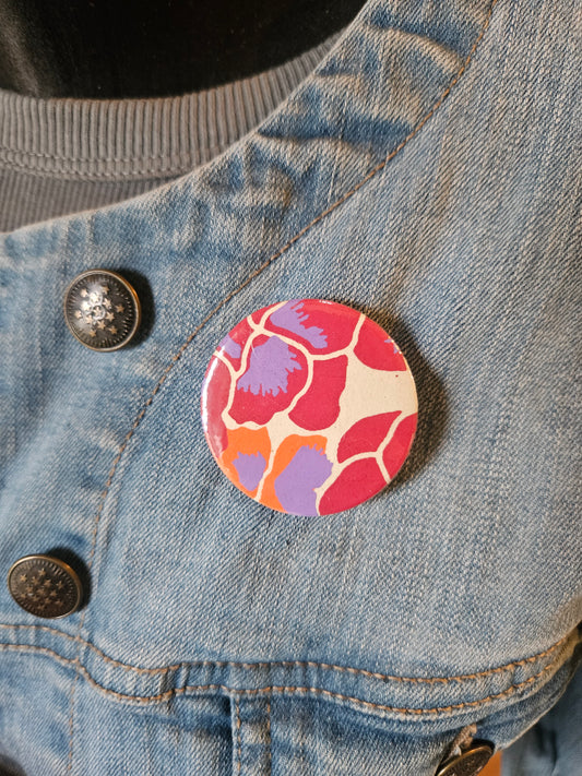 Badge japonais 44 mm – Papier lokta  |